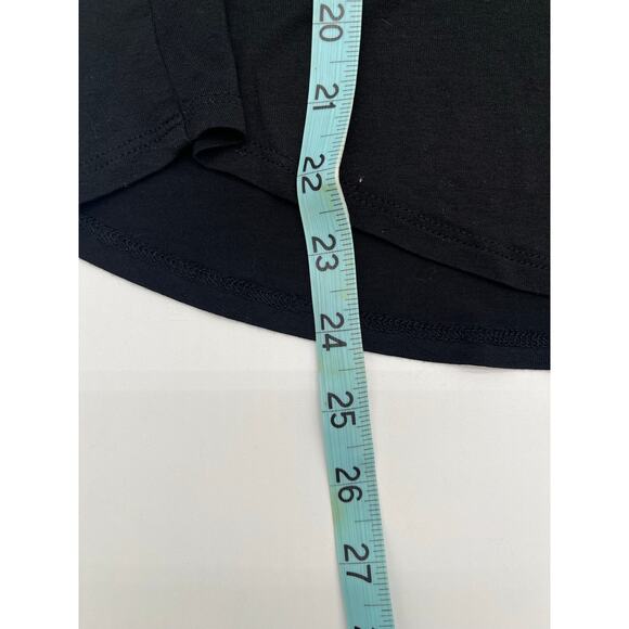 H&M Black Sleeveless Top Lace Shoulder Detail Small Elegant Casual Blouse Soft - Picture 8 of 8